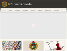 Tablet Screenshot of natacionsanfernando.es